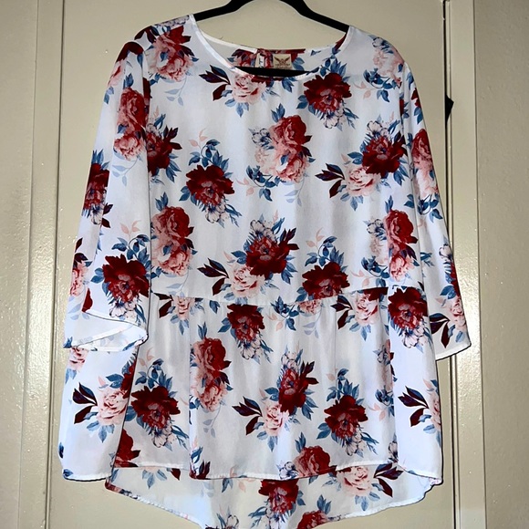 🌼FOR BUNDLE ONLY🌼Faded Glory Blouse - Picture 1 of 9